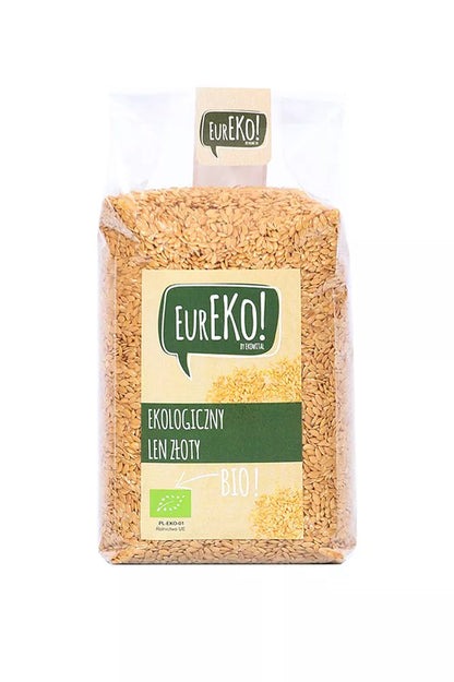 EUREKO Len złoty ekologiczny (400g) - BIO