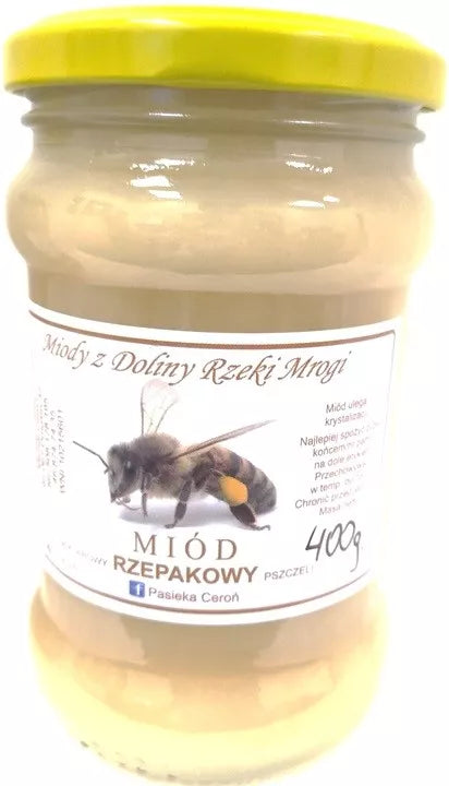 CEROŃ Miód rzepakowy (400g)