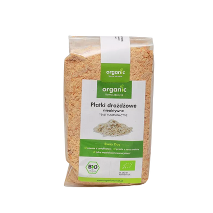 ORGANIC Płatki drożdżowe, nieaktywne, ekologiczne (100g) - BIO