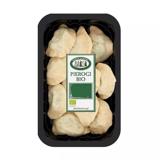*PRODUKTY KLASZT0RNE Pierogi ze szpinakiem i brokułami ekologiczne (400g) - BIO (dostawa do sklepu - poniedziałek)