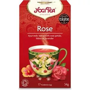 YOGI TEA Herbatka Rose (17 x 2 g) (34 g) - BIO