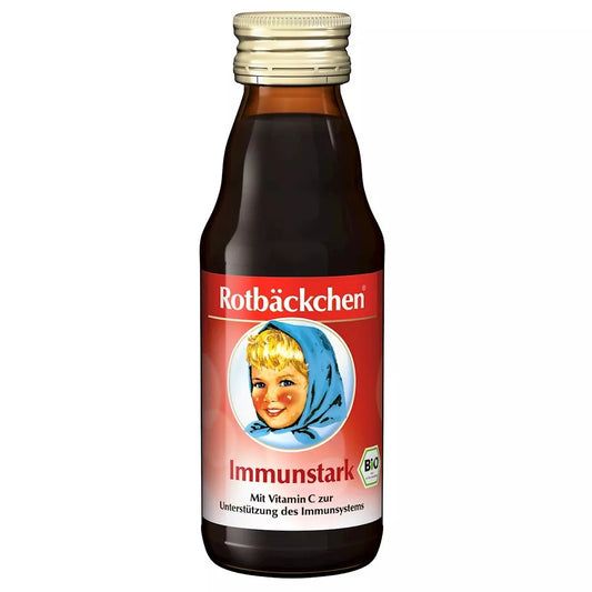 ROTBACKCHEN Rumiane policzki Sok wieloowocowy na odporność, ekologiczny (125ml) - BIO