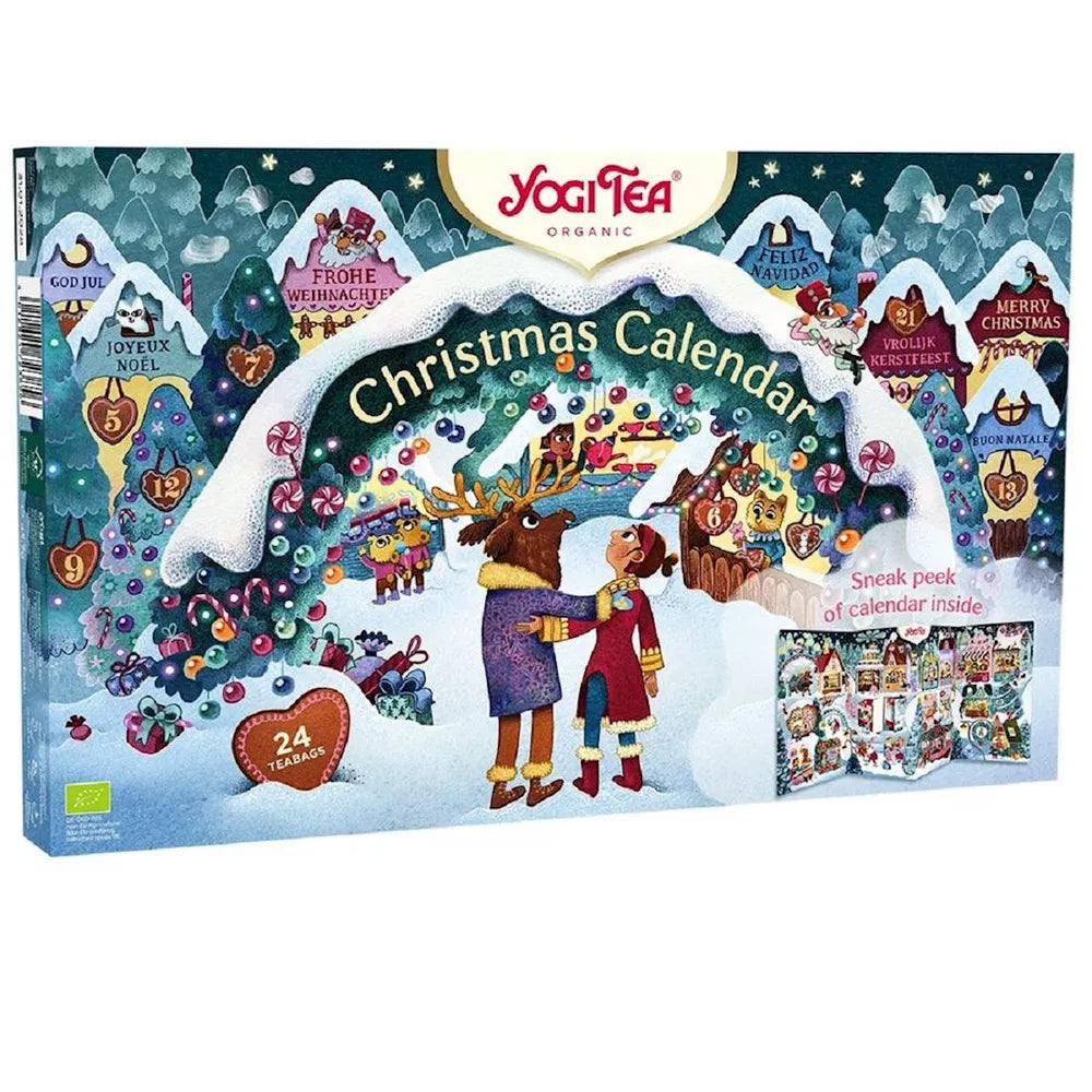 YOGI TEA Kalendarz adwentowy 2025 herbatki i herbaty 24 szt. (45,7 g) - BIO (produkt sezonowy)
