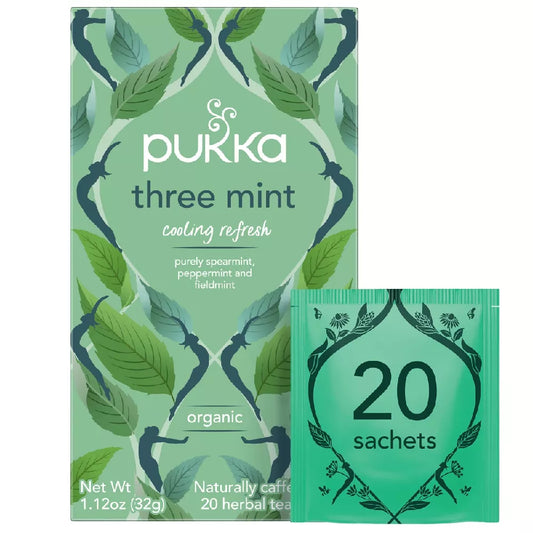 PUKKA Herbata Three mint (20 saszetek) (32 g) - BIO
