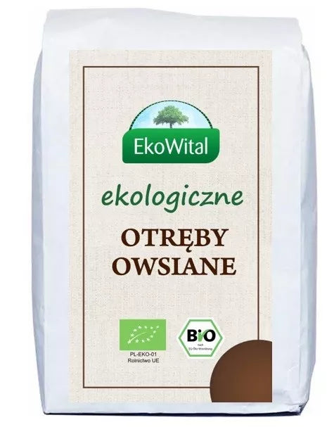 EKOWITAL Otręby owsiane (500 g) - BIO