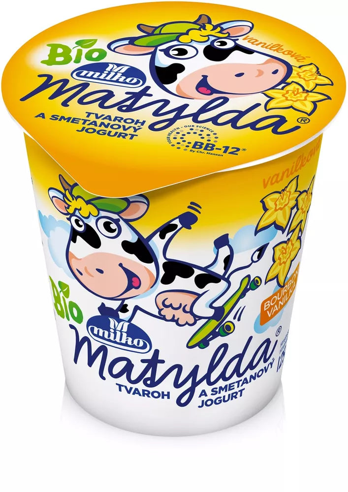 *MILKO MATYLDA Serek czekoladowy ekologiczny (125g) - BIO