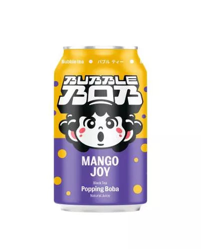 BUBBLE BOB Popping Bubble Tea mango (330 ml)