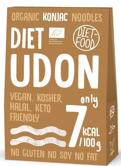 DIET-FOOD Makaron Konjac Udon bezglutenowy (300 g) - BIO