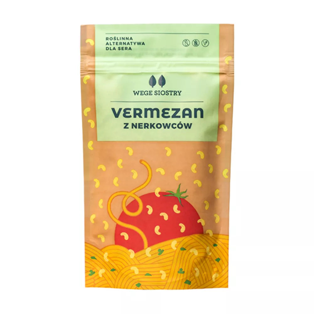 *WEGE SIOSTRY Vermezan z orzechów nerkowca, bezglutenowy (90g)