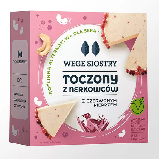 *WEGE SIOSTRY Toczony z nerkowców suszone pomidory z czosnkiem niedźwiedzim (140g)