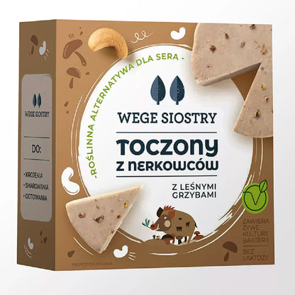 *WEGE SIOSTRY Toczony z nerkowców z leśnymi grzybami i kozieradką (140g)