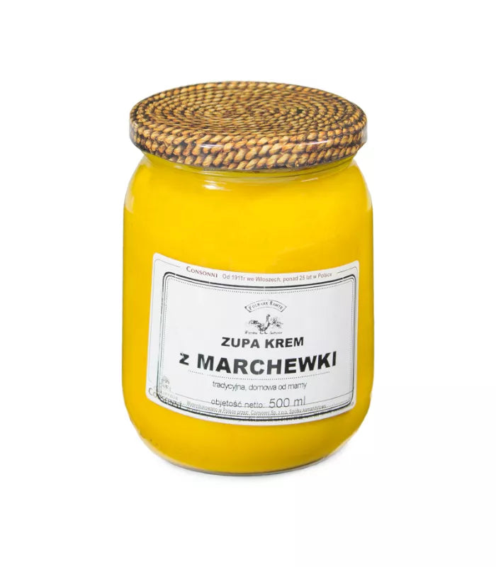 *CONSONNI Zupa krem z marchewki (500 ml)