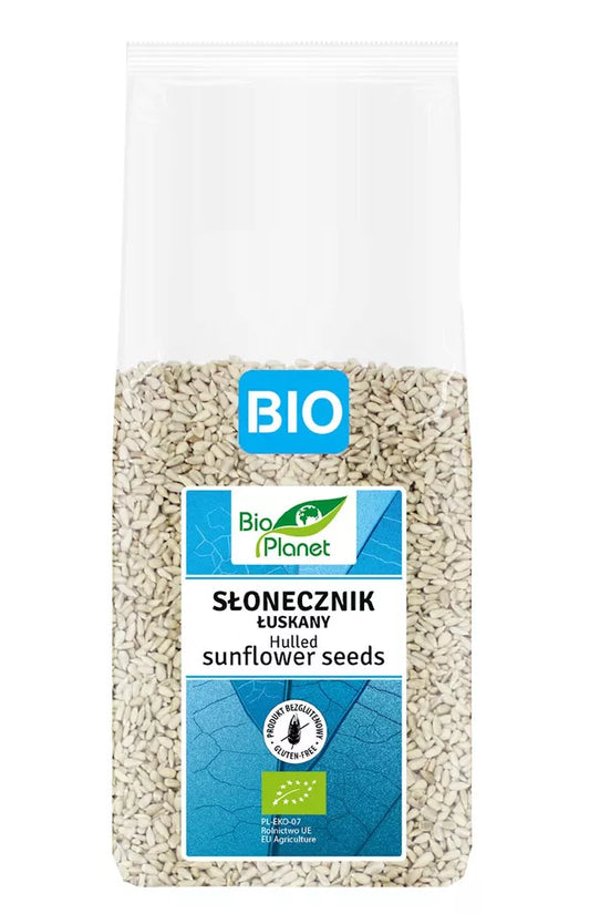 BIO PLANET Słonecznik łuskany bezglutenowy (1,5 kg) - BIO