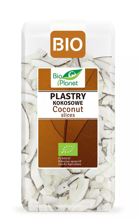 BIO PLANET Plastry kokosowe (250 g) - BIO