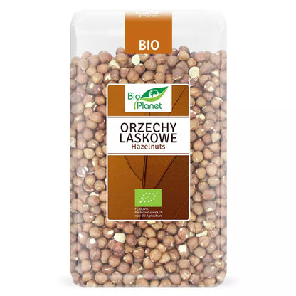 BIO PLANET Orzechy laskowe ekologiczne (1kg) - BIO