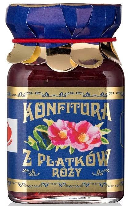 POLSKA RÓŻA Konfitura z płatków róży (220g)