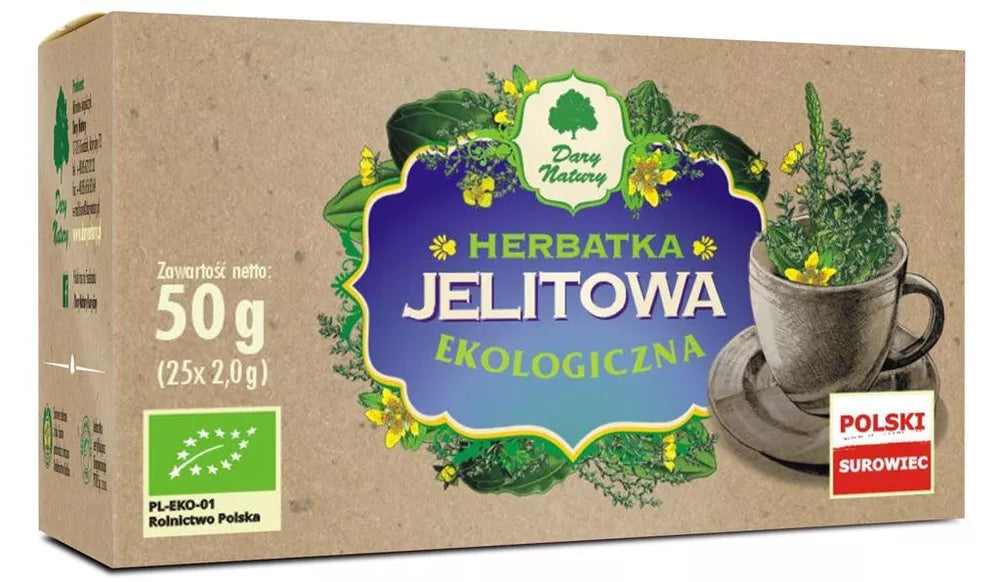 DARY NATURY Herbatka jelitowa sypana (50g) - BIO