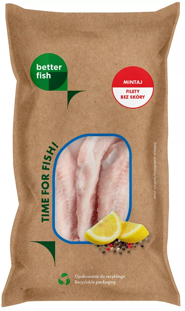 ***BETTER FISH Mintaj filet bez skóry mrożony (450 g)