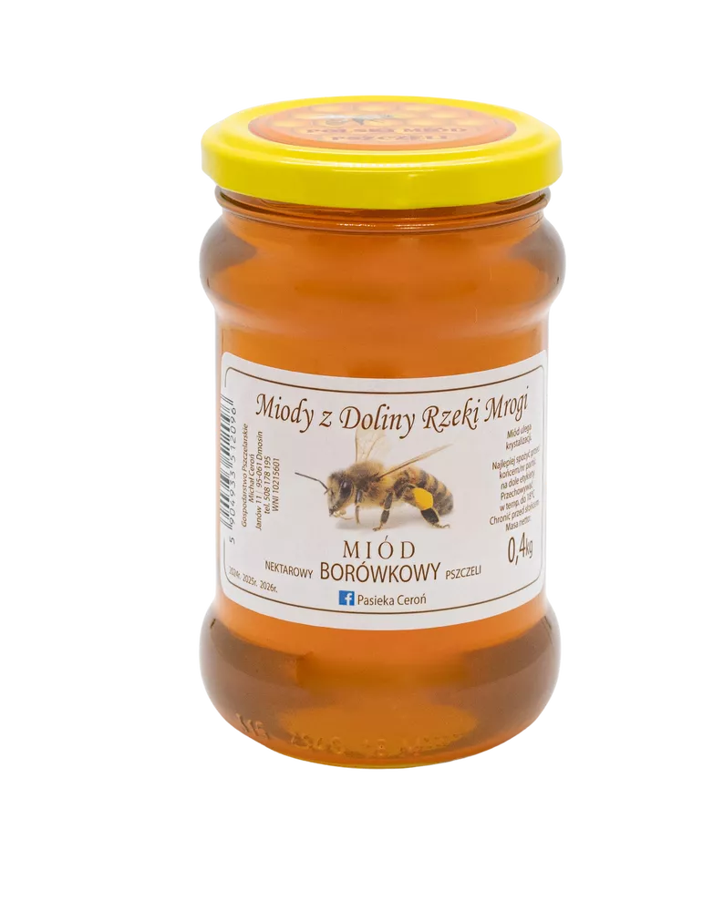 CEROŃ Miód akacjowo malinowy (400g)