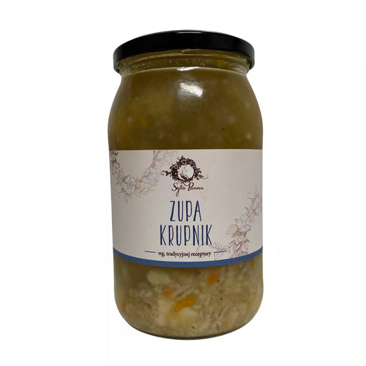 *SYTA PANNA Zupa krupnik na wywarze drobiowym (900ml)