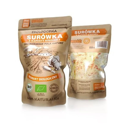 *CHARSZNICKIE POLA Surówka z kapusty kiszonej (650g) - BIO (f)