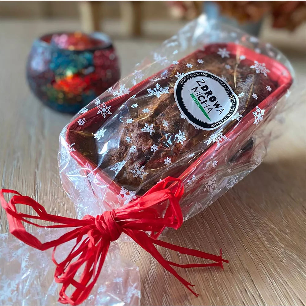 *ZDROWA MICHA Keks wegański bezglutenowy, foremka (480g) (Boże Narodzenie) (f) WYSYŁKA DO KLIENTA 17 GRUDNIA