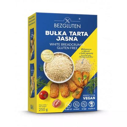 BEZGLUTEN Bułka tarta jasna bezglutenowa (250 g)