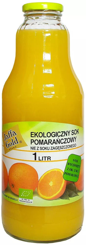 JAFFA GOLD Sok pomarańczowy ekologiczny (1l) - BIO