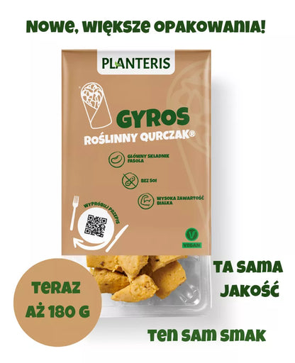 *PLANTERIS Roślinny Qurczak® Gyros (180 g)