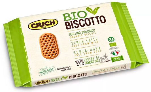 CRICH Ciasteczka pszenne (250 g) - BIO