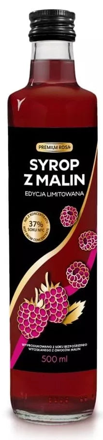 PREMIUM ROSA Syrop z malin (500 ml)