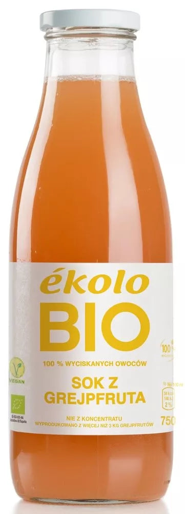 EKOLO Sok z grejpfrutów (750 ml) - BIO