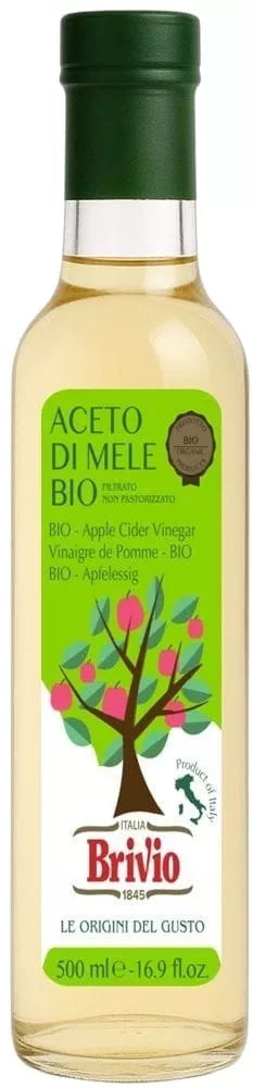 BRIVIO Ocet jabłkowy filtrowany (500 ml) - BIO