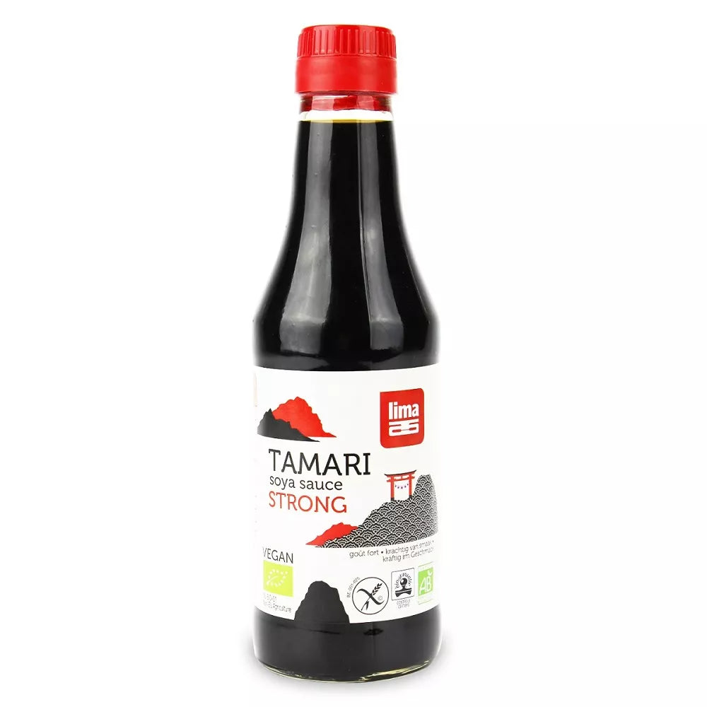 LIMA Sos sojowy tamari mocny, ekologiczny, bezglutenowy (500ml) - BIO