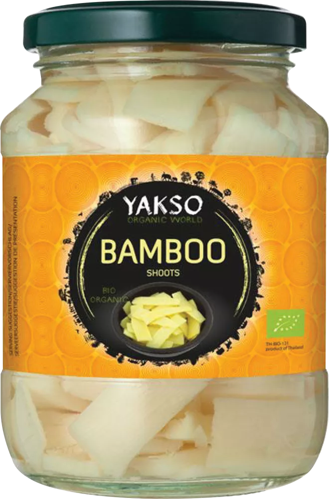 YAKSO Pędy bambusa plastry w zalewie (340 g) (175 g) - BIO