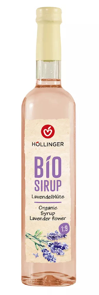 HOLLINGER Syrop o smaku lawendy (500 ml) - BIO
