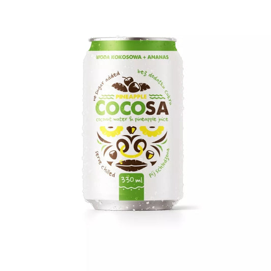 DIET-FOOD COCOSA Woda kokosowa z sokiem z ananasa (330 ml)