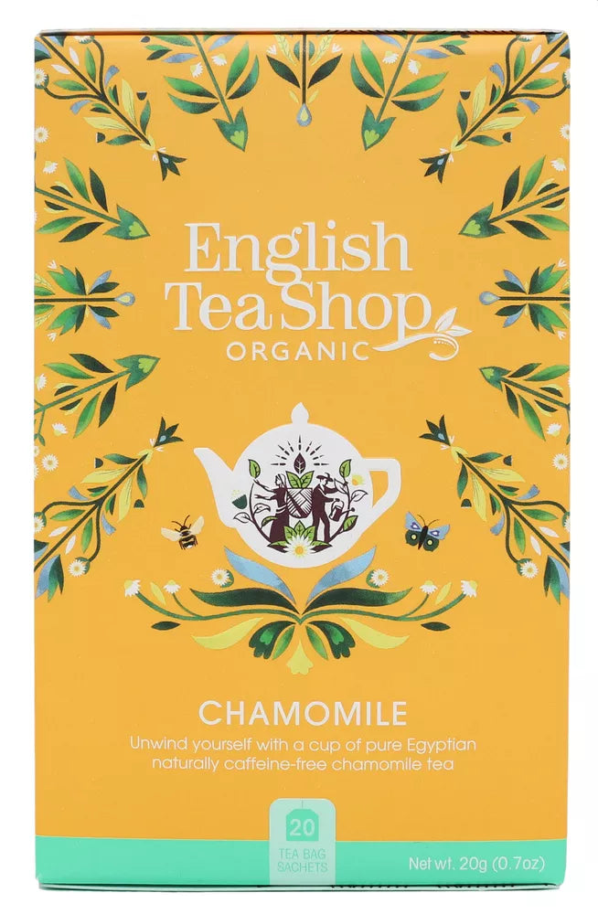 ENGLISH TEA SHOP Herbatka rumiankowa (20x1g) - BIO