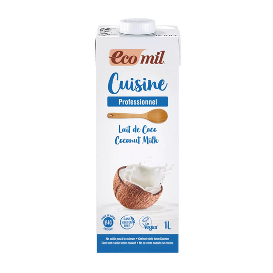 ECOMIL Krem kokosowy bezglutenowy (1l) - BIO