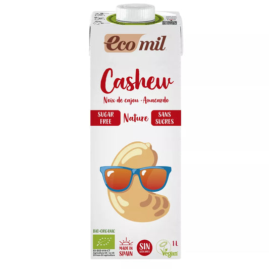 ECOMIL Napój z orzechów nerkowca bez cukru (1l) - BIO