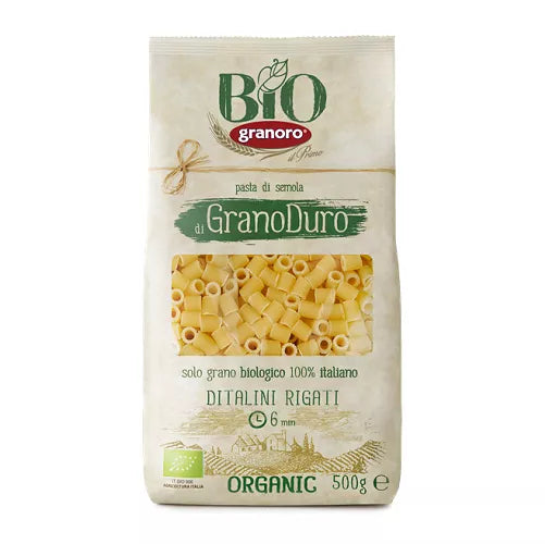 GRANORO Makaron ditalini rigati (500g) - BIO