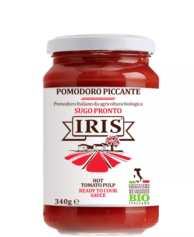 IRIS Sos pomidorowy pikantny (340g) - BIO