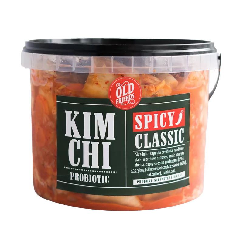 *OLD FRIENDS Kimchi classic spicy (wiaderko) (900g) (f)