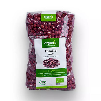 ORGANIC Fasolka adzuki, ekologiczna (500g)  - BIO