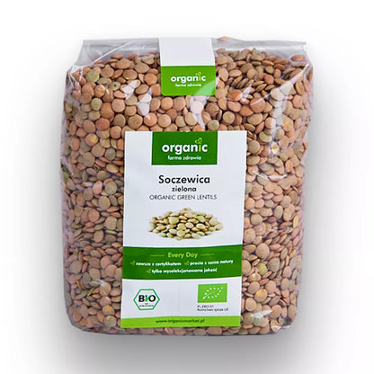 ORGANIC Soczewica czarna beluga, ekologiczna (800g) - BIO
