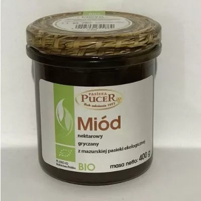 PUCER Miód gryczany (400g) - BIO