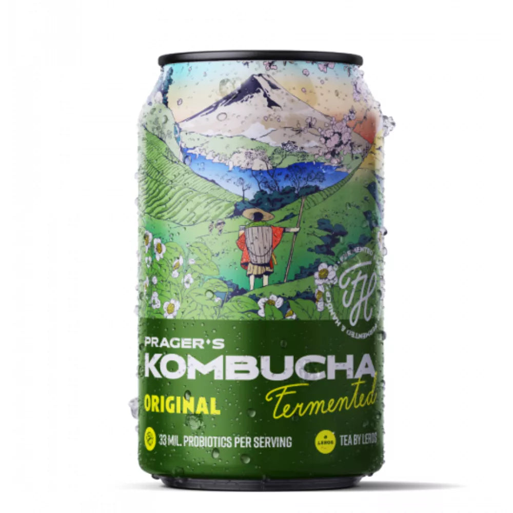 PRAGER'S Kombucha Yerba Mate (330 ml)