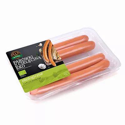 *WASĄG Parówki z cielęciną (240g) - BIO (f)