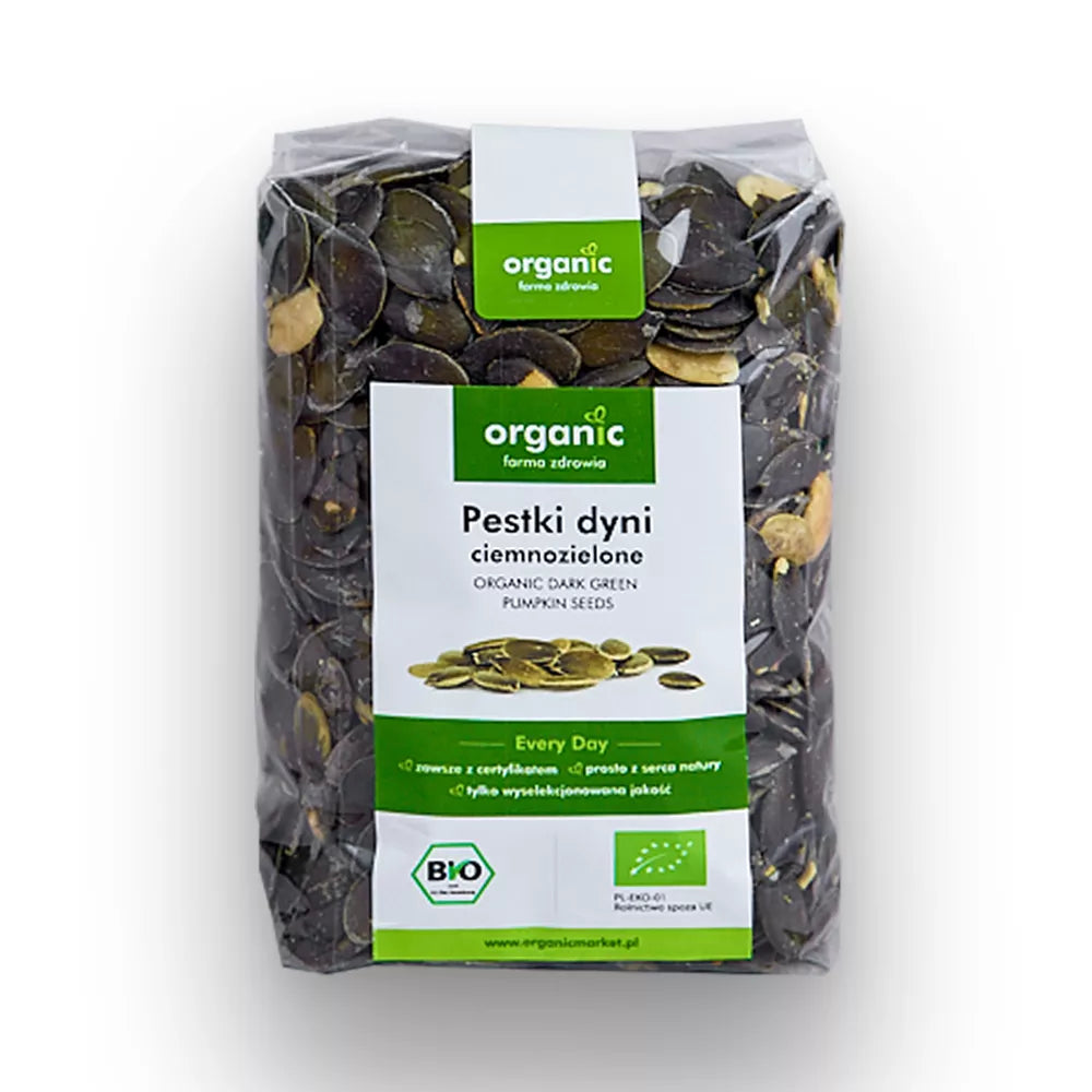 ORGANIC Pestki dyni ciemnozielone ekologiczne (150g) - BIO