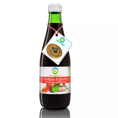 BIOFOOD Sok z buraków i selerów kwaszonych (300ml) - BIO